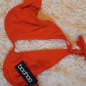 Boohoo bikini top XL NWT